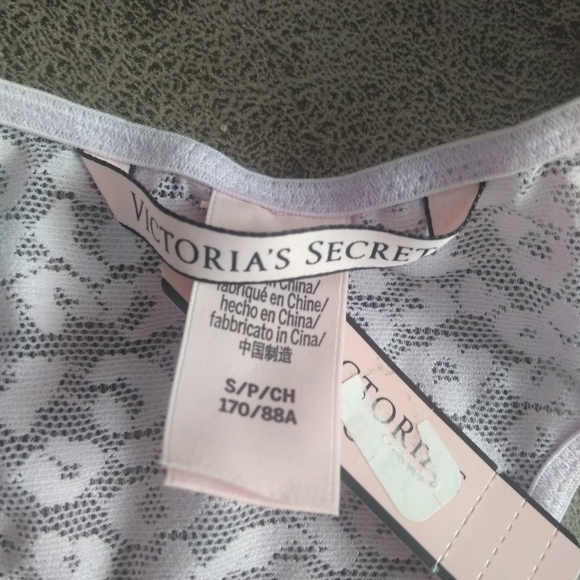 Victoria Secret Floral Lace Teddy Bodysuit, Size S - Picture 3 of 4